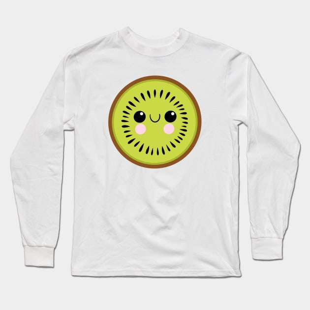 Kiwi Long Sleeve T-Shirt by Sam Pernoski